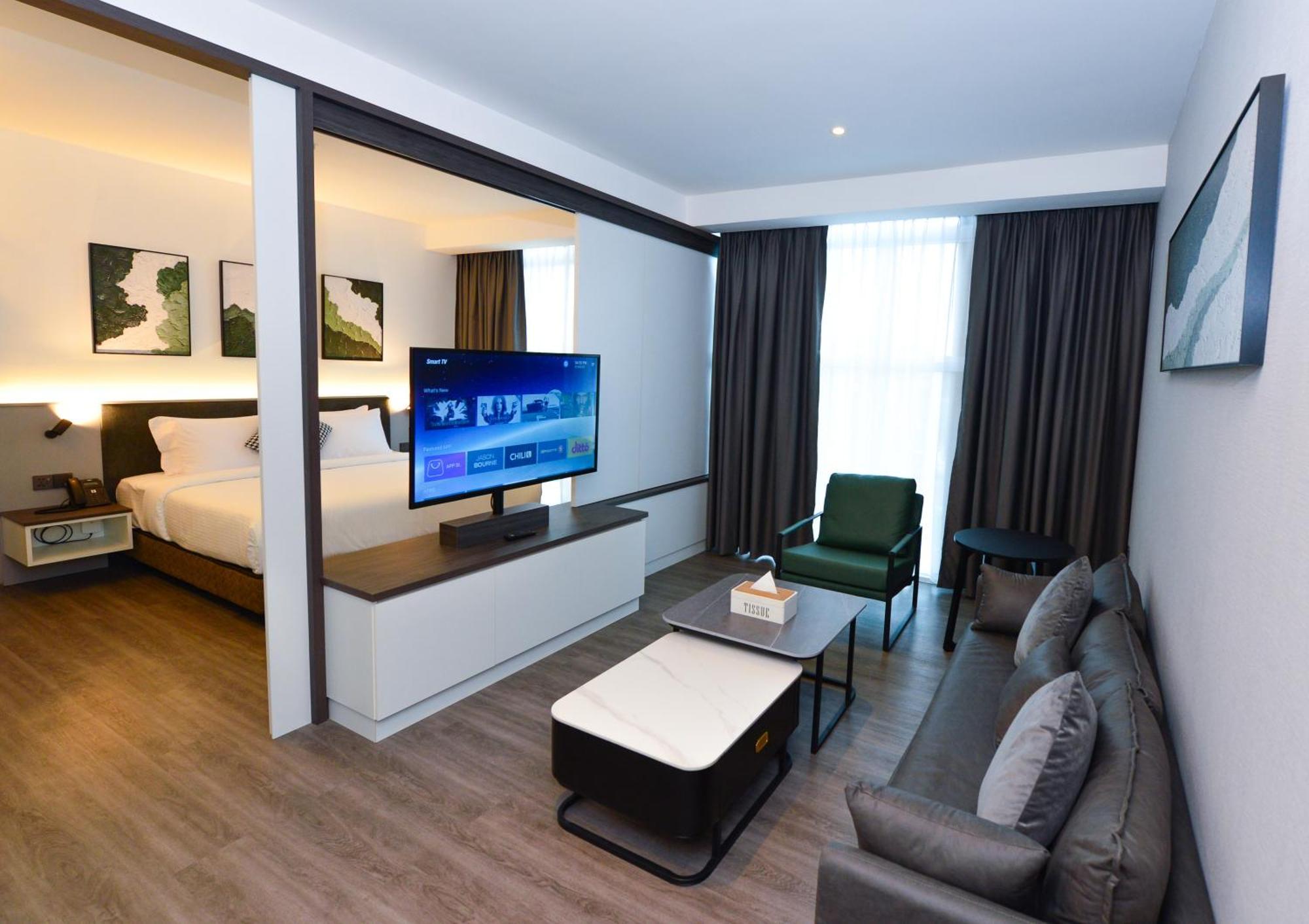 Rume Hotel Kuching Esterno foto